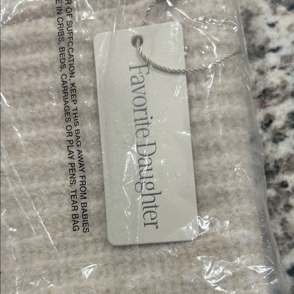Favorite Daughter Beige Knit Beanie - Picture 3 of 4